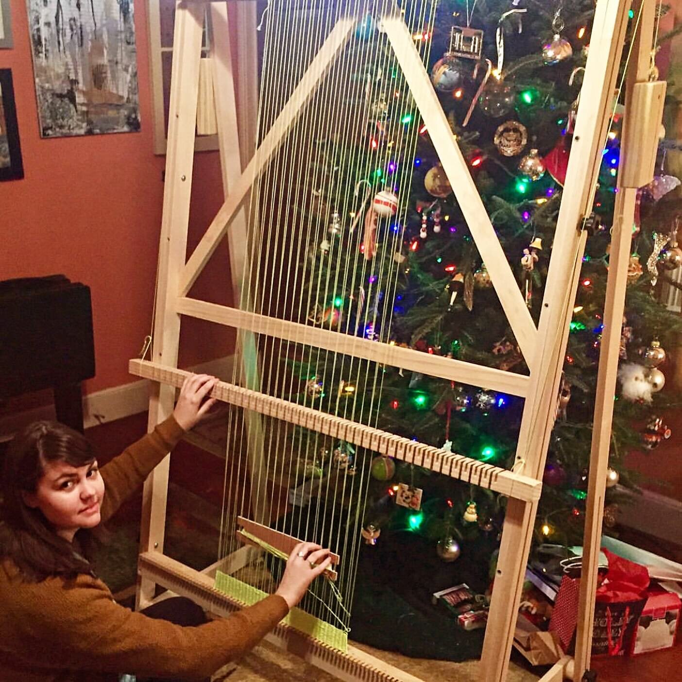 SATURDAY - DECEMBER 16 from 11 am to 6 pm:
We&rsquo;re hosting a HOLIDAY POP UP in collaboration with graphic designer / weaver / good buddy Meagan O&rsquo;Keefe @meaganoart 
She&rsquo;ll be selling sweet weavings and cool stickers. Check out the one